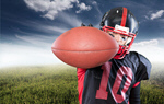 Сlipart Football Player American Football Catching Athlete Running   BillionPhotos
