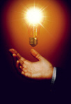 Сlipart idea lamp bulb black hand   BillionPhotos