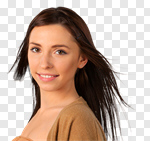 Сlipart Women Smiling Beautiful Beauty Human Face photo cut out BillionPhotos