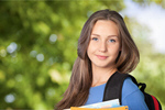 Сlipart Beautiful girl student Student University College Student High School Student   BillionPhotos