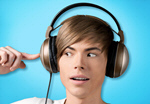Сlipart headphone man young happy background   BillionPhotos