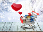Сlipart Christmas Shopping Gift Shopping Cart Retail   BillionPhotos