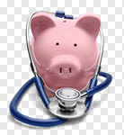 Сlipart Piggy Bank Healthcare And Medicine Finance Insurance Stethoscope photo cut out BillionPhotos