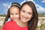 Сlipart Mother Child Family Smiling Daughter   BillionPhotos