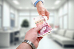 Сlipart money euro exchange cash hand   BillionPhotos