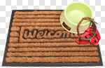 Сlipart Pets Hotel Welcome Sign Greeting Cheerful photo cut out BillionPhotos