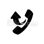 Сlipart phone speaking telephone call talk vector icon cut out BillionPhotos