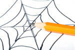 Сlipart Spider Web Design Internet Pencil Sketch photo  BillionPhotos