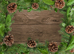Сlipart Garland Christmas Holiday Lush Foliage Frame   BillionPhotos