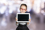 Сlipart 10 year-old above adorable laptop girl   BillionPhotos