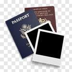 Сlipart Passport Travel Photograph Photography Retro Revival 3d cut out BillionPhotos
