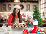Сlipart holiday new year happy christmas kitchen   BillionPhotos