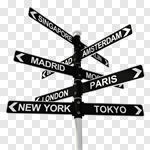 Сlipart Global Communications Travel Global Business Sign City 3d cut out BillionPhotos