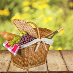 Сlipart Picnic Picnic Basket Basket Wine Isolated   BillionPhotos