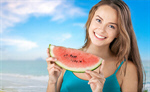 Сlipart Eating Women Fruit Watermelon Food   BillionPhotos