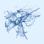 Сlipart splash water abstract liquid background   BillionPhotos