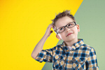 Сlipart kindergarten boy genius glasses kid   BillionPhotos