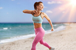Сlipart runner sunset woman active adult   BillionPhotos