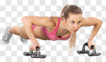 Сlipart fit fitness pushup cross weight photo cut out BillionPhotos