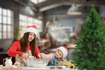 Сlipart holiday new year happy christmas kitchen   BillionPhotos