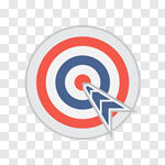 Сlipart Target Bull's-Eye Accuracy Dart Aiming vector cut out BillionPhotos