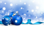 Сlipart xmas seasonal blue background white   BillionPhotos