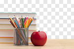 Сlipart School concept school background back apple photo cut out BillionPhotos
