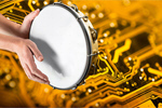 Сlipart Musical Instrument Tambourine Music Single Object Studio Shot   BillionPhotos