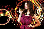 Сlipart Nightclub Women Cocktail Sensuality Party   BillionPhotos