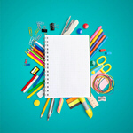 Сlipart school back notebook stationery above   BillionPhotos