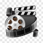 Сlipart Movie Film Film Reel Camera Film Film Industry vector cut out BillionPhotos
