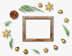 Сlipart christmas background frame top view   BillionPhotos