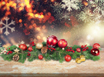 Сlipart christmas dark invitation advent advertising space   BillionPhotos
