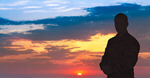 Сlipart Silhouette of a soldier saluting during sunset soldier vision troops dream   BillionPhotos