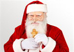 Сlipart Santa Claus Christmas Cookie Food Isolated   BillionPhotos