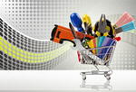 Сlipart Work Tool Hardware Store Shopping Shopping Cart Store   BillionPhotos
