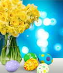 Сlipart easter background card greeting decoration   BillionPhotos