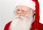Сlipart Santa Claus Christmas Winking Real People Candid   BillionPhotos