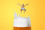 Сlipart beer summer collage pattern alcoholic   BillionPhotos