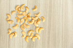 Сlipart cashew nut top view crushed   BillionPhotos