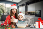 Сlipart holiday new year happy christmas kitchen   BillionPhotos