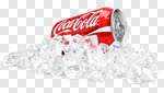 Сlipart coke cola can wet cold photo cut out BillionPhotos