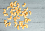 Сlipart cashew nut top view crushed   BillionPhotos