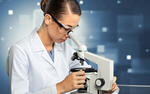 Сlipart Doctor watch a microscope scientist lab young chemistry   BillionPhotos