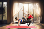 Сlipart yoga mat beauty trainer woman   BillionPhotos