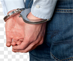 Сlipart busted handcuffs arrest arrested dui photo cut out BillionPhotos
