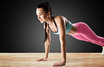 Сlipart planking static stretching woman abs   BillionPhotos