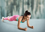 Сlipart planking static stretching woman abs   BillionPhotos