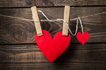 Сlipart love paper heart wood string photo  BillionPhotos