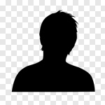 Сlipart Silhouette Human Head People Outline Unrecognizable Person vector cut out BillionPhotos